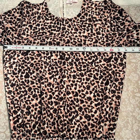 Parker ~ Smocked Drop-Waist Animal Print Dress - Picture 9 of 10